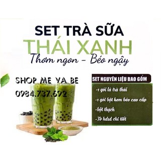 SET MILO DẦM - SET TRÀ SỮA TRÂN CHÂU ĐƯỜNG ĐEN