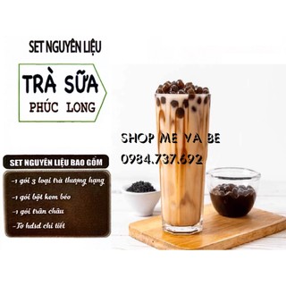 SET MILO DẦM - SET TRÀ SỮA TRÂN CHÂU ĐƯỜNG ĐEN