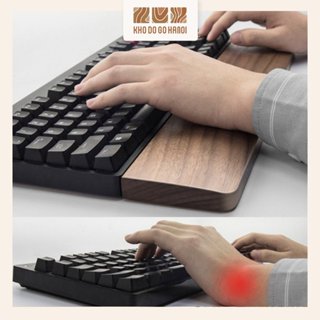 Kê Tay Bàn Phím Gỗ Óc Chó, Kê Lót Tay Bàn Phím Gỗ Óc Chó cao cấp cho bàn phím cơ - khodogohanoi