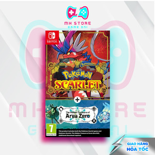 Đĩa Game Pokemon Scarlet: The Hidden Treasure of Area Zero DLC Nintendo Switch
