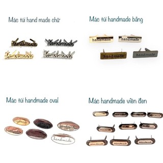 Mác Handmade Chữ Kim Loại