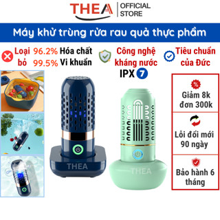 Máy khử khuẩn tiệt trùng uv rửa rau củ quả thực phẩm đến 99%, khử trùng thực phẩm, loại bỏ thuốc trừ sâu rau củ - THEA