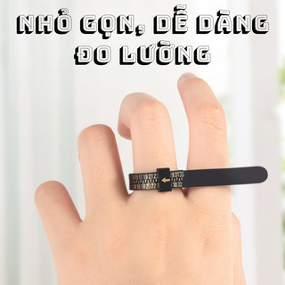 Thước dây đo size nhẫn vòng 1-33 - dụng cụ đo kích thước nhẫn - vkh02