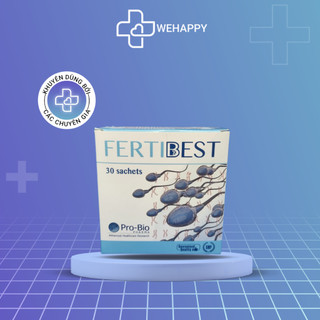 Bột Uống Bổ Tinh Trùng FERTIBEST - Hỗ Trợ Sức Khỏe Nam Giới - Cải Thiện Thể Lực - Tăng Ham Muốn Khoái Cảm - Wehappy