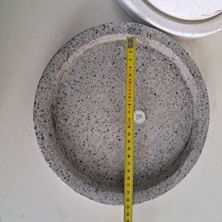 Dĩa lót đá mài tròn 20cm (lọt lòng 20cm)
