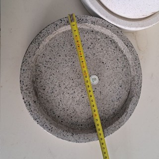 Dĩa lót đá mài tròn 20cm (lọt lòng 20cm)