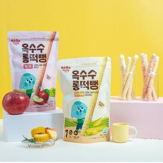 Bánh gạo lứt hữu cơ thanh dài BEBEDANG gói 30g date t1/2025