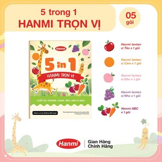 Combo trải nghiệm hanmi - 5 vị - 100ml x 5 gói