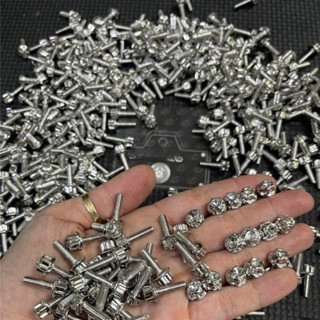 (Trụ S3 Inox 304) Ốc 5li23 Xoắn Trụ Salaya Inox , ốc bắt pô e Sh , Nvx , Yamaha , Tay ga