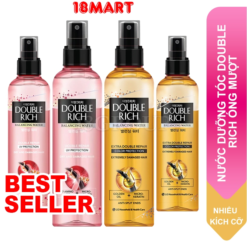 Nước Xịt Dưỡng Chăm Sóc Tóc Double Rich 120ml/250ml