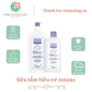 Sữa tắm gội & Kem dưỡng da hữu cơ cho bé Jonzac