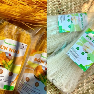 Combo 1kg mì gạo + 1kg bún ngô điện biên