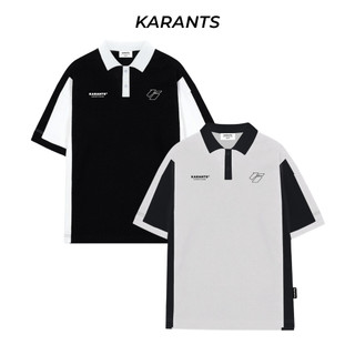 Áo Polo Phối Nhiều Màu Karants Local Brand Streetwear Form Oversize - KR65