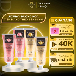 Dầu gội biotin collagen LUXURY hương hoa thơm lâu cho mọi tóc Biotin collagen Ungex siêu mượt 60ML