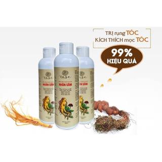 Dầu gội ngừa rụng tóc kích thích mọc tóc thảo dược nhân sâm rose