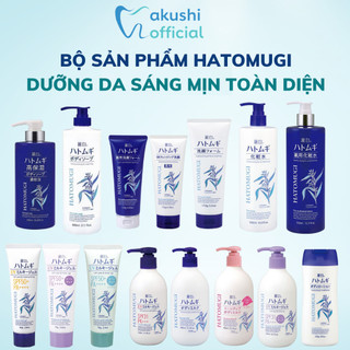 Bộ Sản Phẩm Chăm sóc da Hatomugi Dưỡng Trắng Cấp Ẩm Chiết Xuất ý dĩ Hàng Nhật Nội Địa - Hakushi