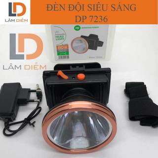 Đèn pin đội đầu pin sạc siêu sáng chóa 8cm 7236a - a5 - 418