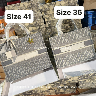 Túi tote vải thổ cẩm size 36 & 41 kèm hộp