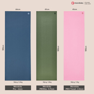 Thảm Tập Yoga Manduka - PROlite 4.7mm