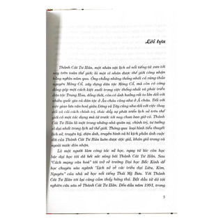 Sách - Thành Cát Tư Hãn (Bìa Cứng) - Vanlangbooks
