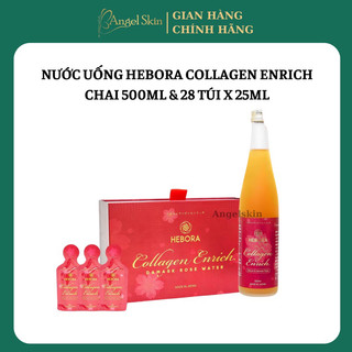 Nước uống Hebora Collagen Enrich Damask Rose Water 500ml