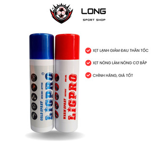Chai xịt NÓNG/LẠNH giảm đau LIGPRO hỗ trợ Chấn Thương, rút ngắn thời gian bình phục Longsport Longdabong