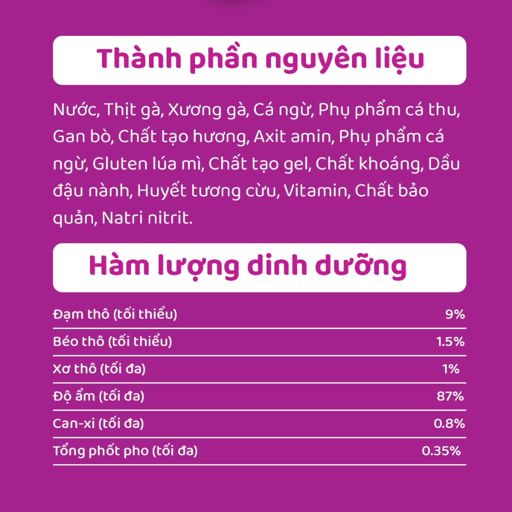 [Quà tặng không bán] Thức ăn mèo Whiskas vị cá thu túi 80g