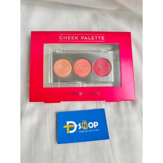 Bảng phấn 3 màu mang tone hồng tự nhiên của Macy's, Sephora