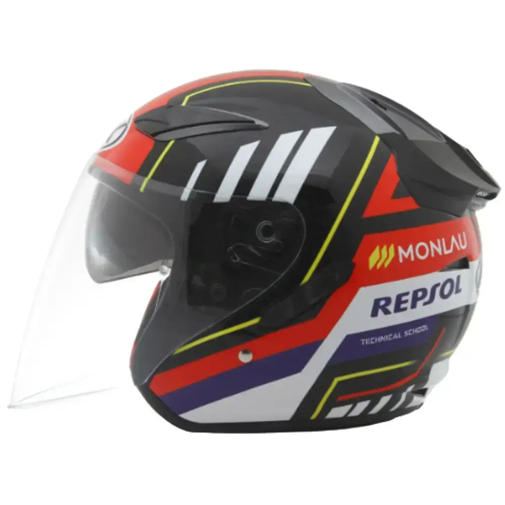 ( Racing Team ) Nón Bảo Hiểm 3/4 NHK Helmet R1 Monlau