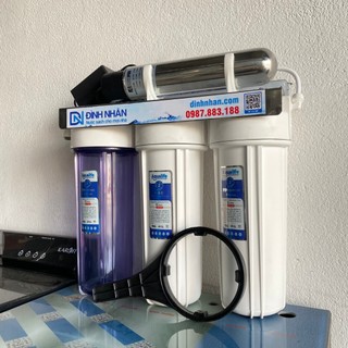 Bộ lọc nước sạch có đèn UV diệt khuẩn đầy đủ phụ kiện