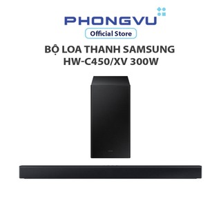 Bộ loa thanh samsung hw-c450/xv 300w - bảo hành 12 tháng