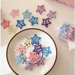 Kẹp tóc ngôi sao y2k, kẹp tóc cute, kẹp tóc nữ, cặp tóc hàn quốc màu hồng nhiều màu cute mini cho bé