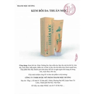 kem bôi da thuần mộc (chính hãng)