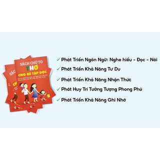 Sách Chữ To - Thơ Cho Bé Tập Đọc