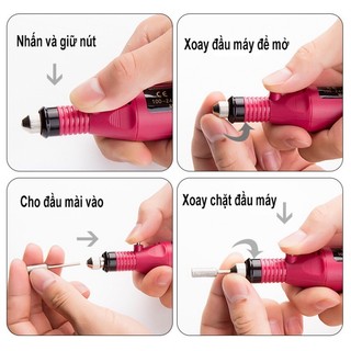 Máy mài móng mini