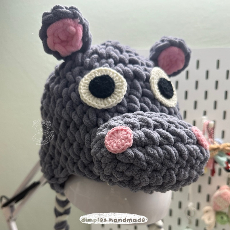 Mũ Len Giữ Ấm Hà Mã Du Lịch Đà Lạt