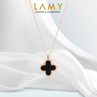 Dây chuyền CDE Dual Lucky Leaves Necklace Rose Gold CDE6026RG