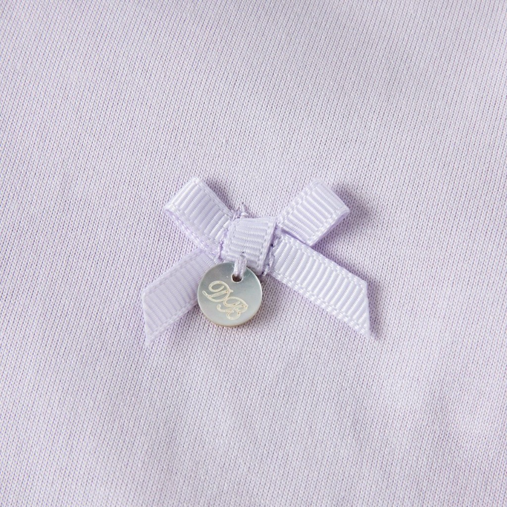 Áo polo cổ sen thêu hoa ngắn tay Little Maven chất liệu cotton mềm mại - LM50002 (hồng) - LM50001(tím)