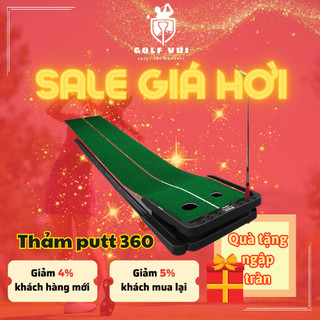 Thảm tập golf, Thảm tập putt 360 cao cấp