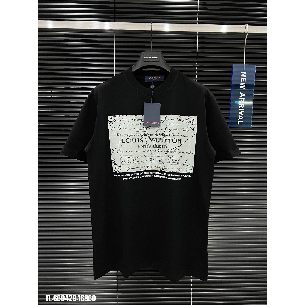 Áo Thun LV ENBALLEUR Siêu Chất, Áo Phông Nam Nữ Unisex Form Rộng Phong Cách Hàn Quốc