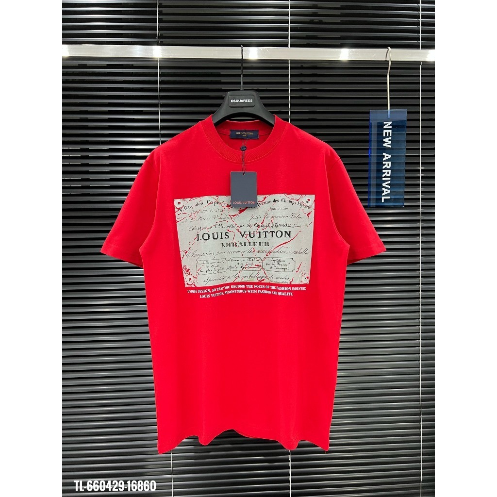 Áo Thun LV ENBALLEUR Siêu Chất, Áo Phông Nam Nữ Unisex Form Rộng Phong Cách Hàn Quốc