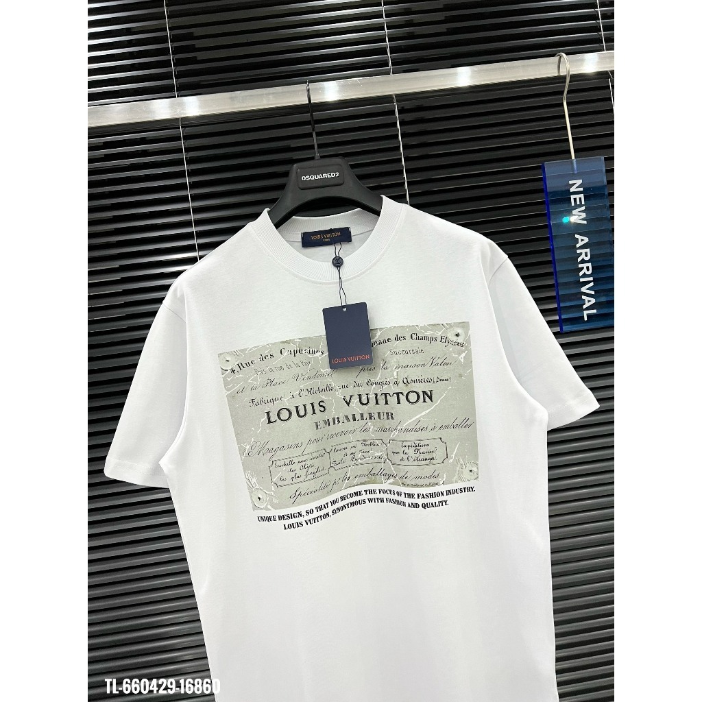 Áo Thun LV ENBALLEUR Siêu Chất, Áo Phông Nam Nữ Unisex Form Rộng Phong Cách Hàn Quốc