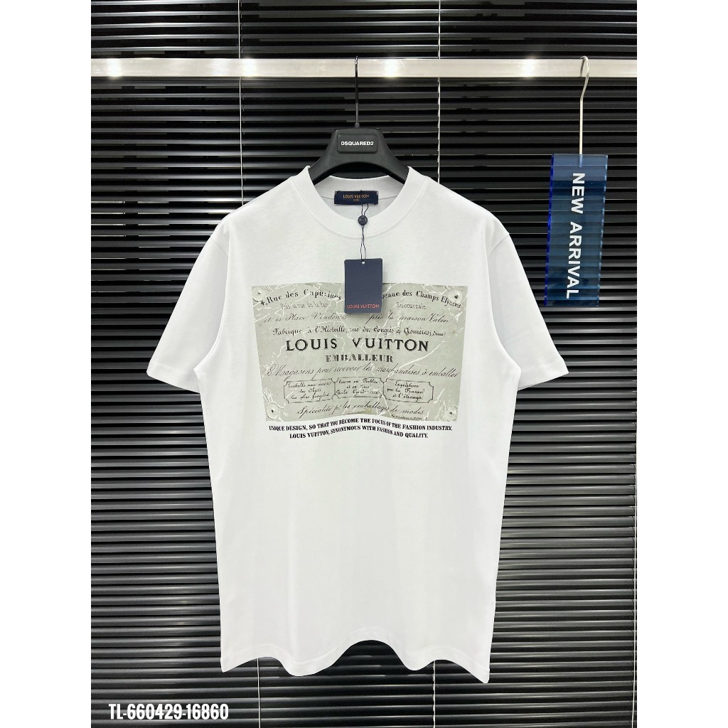 Áo Thun LV ENBALLEUR Siêu Chất, Áo Phông Nam Nữ Unisex Form Rộng Phong Cách Hàn Quốc