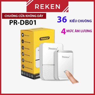 Chuông cửa không dây cao cấp chống nước khoảng cách xa 300 mét pingron PR-DB01