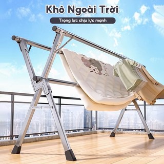 Giàn Phơi Quần Áo Thông Minh Gấp Gọn, Giàn Phơi Quần Áo, Giá phơi quần áo gấp gọn bằng thép không gỉ