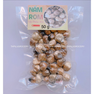 🎞 nấm rơm sấy thăng hoa - loại búp chưa nở - 50g 100g 200g - tapilugrocery