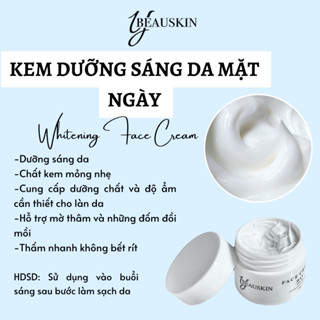 [YBEAUSKIN] Whitening Face Cream Day (10g) Mẫu Dùng Thử - Kem Trắng Da Mặt Ngày (10g)