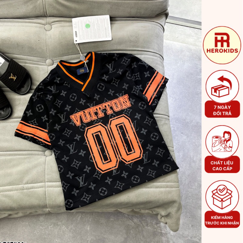 Áo thun thể thao hoạ tiết 3o vì dành cho bé_7376 - HEROKIDS