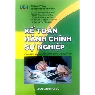 Kế Toán Hành Chính Sự Nghiệp