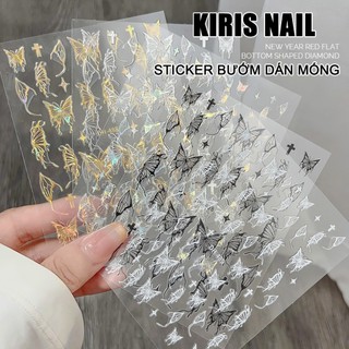 Sticker dán móng hình bướm giá rẻ
